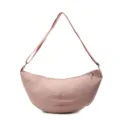 Einfache rosa Segeltuch Knödel Tasche, lässige, vielseitige Umhängetasche für Damen Alltag - Rosa