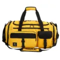 Große gelbe Reisetasche, multifunktionales Fitness-Sport-Duffel-Taschen-Design. - Gelb