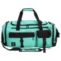 Minzgrüne große Reisetasche, Freizeittasche Sporttasche Fitness Bag mit vielen Fächern. - Türkisgrün