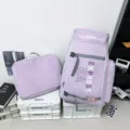 Lila Skirucksack Set mit großer Kapazität für Outdoor Sport Ausrüstung und Reise Tasche - Lila