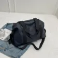 Bolsa de viaje impermeable de gran capacidad para deportes, fitness y viajes cortos. - Azul