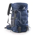Sac a dos de randonnee 45L bleu leger ideal pour le camping et les voyages en plein air - Bleu Marine