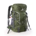 Sac à dos de randonnée militaire vert 45L tactique pour le camping, le sport et les voyages. - Vert Militaire