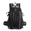 Outdoor Sport Rucksack 40L große Kapazität Reise Wandern Tagesrucksack für Damen Herren - Schwarz