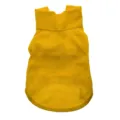 Gilet giallo traspirante per cani maglietta sottile abbigliamento estivo per animali domestici - Taglia S / Giallo