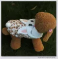 Vêtements pour chien mignon tête de lapin peluche détail, matière douce pour petits chiens. - S / Broderie de Lapin