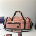 Rosa Sport Fitness Reisetasche fuer Reisen, grosse Kapazitaet, leichtes Reisegepaeck Bag. - Rosa
