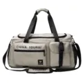 Grote reistas duffel bag voor heren en dames, outdoor fitness sporttas met handige opbergzakken. - Khaki