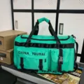 Grote groene fitness sporttas en reistas voor training, sport en korte reizen onderweg. - Turquoise Groen