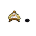 Thanksgiving turkey enamel pin festival clothing accessory cute holiday badge style - Turkey Style (CZ0487-1)