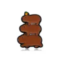 Cute capybara enamel pin cartoon animal stacking brooch badge for clothes backpack decor - Three Stacked Style (CZ0488-4)