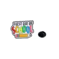 First day of school enamel lapel pin cute pencil badge for student backpack decoration - First Day of School (CZ0744-3)