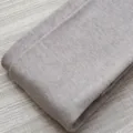 Autumn winter women thick thermal leggings fabric detail close up soft ribbed warm grey variant - Rice Camel
