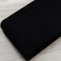 Schwarze dicke warme Thermo Strumpfhose für Damen gefüttert blickdicht weiche Leggings - Vertikale Streifen (Mit Füßen) / Schwarz