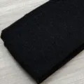 Damen Winter Verdickte Warme Strumpfhose Schwarz Fleece Gefütterte Leggings Weich Strick - Vertikale Streifen (Mit Füßen) / Dunkelgrau