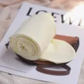 Winter warm cream pantyhose for women, high waist soft nylon slimming tights for daily wear. - Vertical Stripes / Milk White