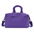 Thickened purple yoga fitness duffel bag large capacity travel shoulder cross body bag - Purple