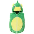 Chaleco con capucha de dinosaurio de franela para bebé, lindo romper sin mangas, suave y cálido. - 0-6M / Mameluco de dinosaurio