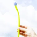 Cute tulip gel pen with green stem, creative student signature pen for school stationery. - 0.5mm / Blue