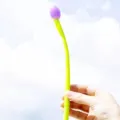 Creative color changing tulip gel pen student cute signature pen for school and office use - 0.5mm / Purple