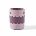 Schattige cartoon kleine monster tandenborstelhouder beker roze en paarse variant - Lichtroze