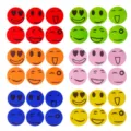 Kleurrijke cartoon smiley emoji muggenwerende pleisters voor bescherming in zomer. - Diverse Kleuren