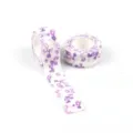Self-adhesive finger bandage tape, cute purple cartoon pattern design for writing protection. - Moonlight Rabbit