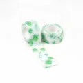 Self-adhesive finger tape with green clover pattern, cute protective student bandage variant. - Romantic Lucky Clover