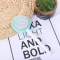 Lima para pies con diseño de piruleta piedra pomez exfoliante para eliminar piel muerta - Azul