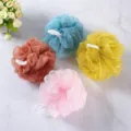 Colorful mesh bath sponge ball set with hanging string for daily shower body cleaning and exfoliating - Bath Ball