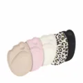 Cómodo cojín de antepié 4D para alivio del dolor y plantilla de tacón alto para mujer - Almohadillas para el antepié / Gris