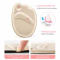 Almohadilla metatarsiana para tacones altos media suela comoda espuma contra dolor de mujer - Almohadillas para el antepié / Estampado de leopardo
