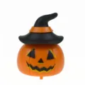 Halloween pumpkin witch hat toy cute orange festive party decoration gift small novelty item - Halloween Deep Yellow Pumpkin