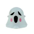 White ghost toy variant, cute expression mini fun gift figure for kids and decoration. - Halloween White Ghost