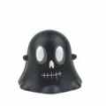 Cute black ghost toy figure Halloween decoration novelty funny desktop collectible gift item. - Halloween Black Ghost