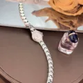 Exquisite minimalist small dial quartz watch with fine silver link strap for women stylish detail. - White Dial / Silver