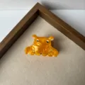 Cute amber animal hair claw clip for women, funny cartoon shark clip for styling hair. - Dumbo Elephant