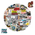 Waterproof meme graffiti stickers pack, 50pcs funny vinyl decals for luggage and laptop. - Style TQ50-1198
