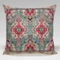 Vintage persischer geometrischer Pluesch Kissenbezug quadratischer Sofa Kissenueberzug - Einseitiger Pfirsichhaut-Kissenbezug Ohne Füllung 45x45cm / BZ202301009-9