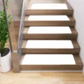 Alfombra de escalera de palmera estilo nórdico, felpudo antideslizante impreso digitalmente. - MD202405017A-0 / 20x76cm
