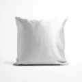 Fodera per cuscino bianco morbida quadrata copricuscino decorativo per divano letto - Federa per Cuscino in Satè Pesca Monofacciale / 35x35cm Senza Imbottitura / BZ202401101-0