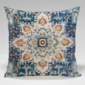 Vintage persischer geometrischer Kissenbezug Kurzplüsch, quadratisches Sofakissen. - BZ202301009-11