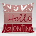 Valentine throw pillow cover square decorative cushion case for sofa bedroom home decor - Single-Sided Peach Skin Pillow Cover Without Core 45x45cm / BZ2024012010-3