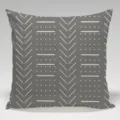 Modern minimalist geometric throw pillow cover grey square cushion decorative sofa bed - Single Sided Peach Skin Cushion Cover (Without Core) 45x45cm / Pattern 31