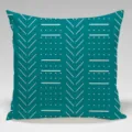 Modern minimalist geometric pattern throw pillow cover for sofa and bedroom decoration. - Single Sided Peach Skin Cushion Cover (Without Core) 45x45cm / Pattern 5