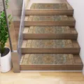 Alfombrillas antideslizantes para escalones de estilo persa vintage para escaleras de madera. - MD202405017A-3 / 20x76cm