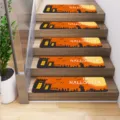 Halloween stair mat set home non-slip carpet stair tread floor protector festive decor step pad - 20x76cm / Halloween Style 5 (MD202408010-5)