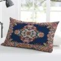 Boheemse kussenhoes met vintage Perzisch tapijtpatroon voor decoratieve bank en bed - BZ202401207-11