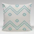 Modern geometric pixel print throw pillow cover, soft square cushion case for sofa and home decor. - Single Sided Peach Skin Cushion Cover (Without Core) 45x45cm / Pattern 12