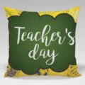 Cojin cuadrado decorativo dia del maestro tela suave funda de sofa cama bonito regalo - Estilo 8